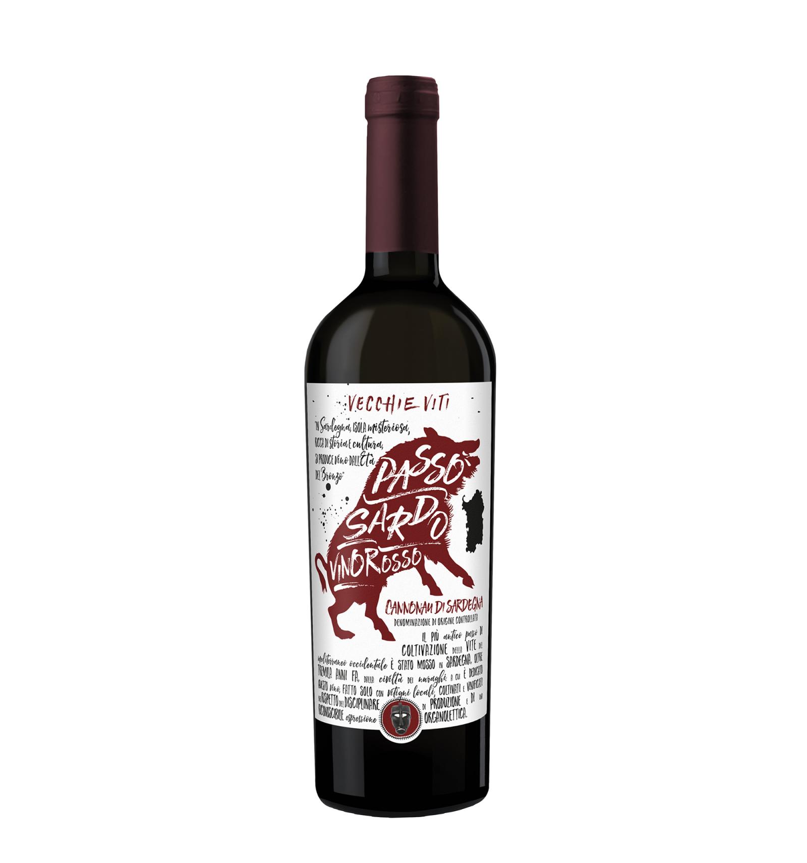 Passo Sardo Cannonau di Sardegna 14,0%vol 0,75L Passo Sardo Cannonau di Sardegna 14,0%vol 0,75L