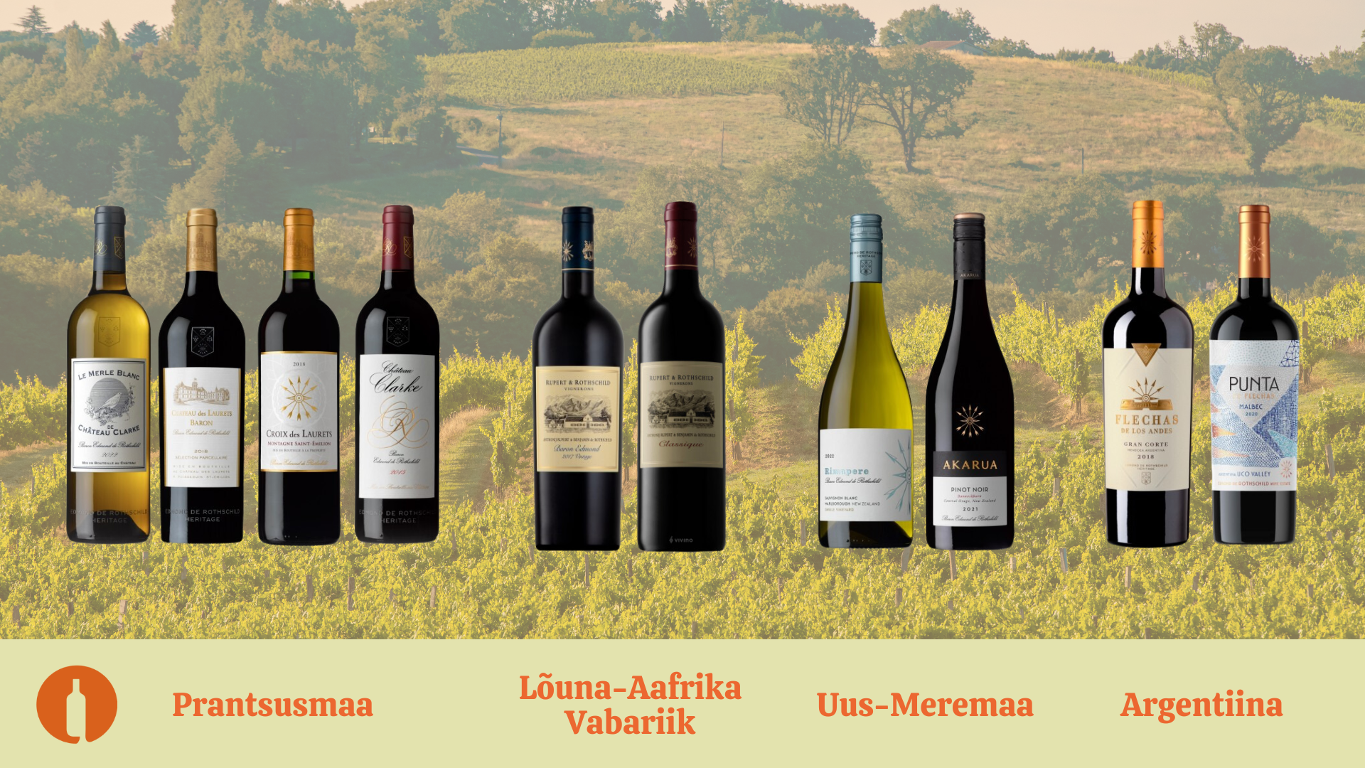 Ikooniline veiniajalugu läbi ühe perekonna loo – Barons de Rothschild veinimajad!